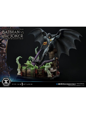 Figura Dc Comics 1/3 Batman Vs. The Joker By Jason Fabok 85 Cm