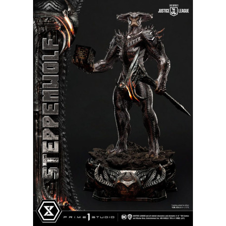 Figura Zack Snyder'S Justice League Museum Masterline 1/3 Steppenwolf 102 Cm