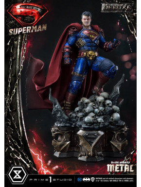 Figura Dc Comics 1/3 Superman Deluxe Bonus Ver. 88 Cm