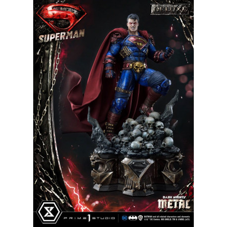 Figura Dc Comics 1/3 Superman Deluxe Bonus Ver. 88 Cm