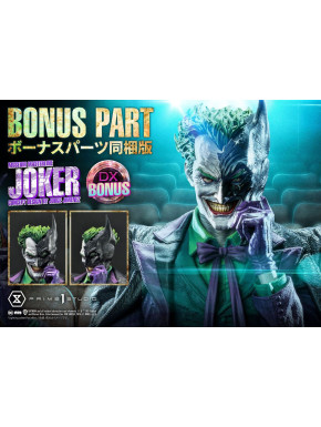 Figura Dc Comics 1/3 The Joker Deluxe Bonus Version Concept Design By Jorge Jimenez 53 Cm