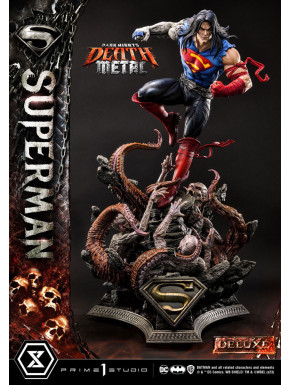 Figura Dark Nights: Death Metal 1/3 Death Metal Superman Deluxe Ver. 94 Cm