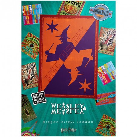 Poster Harry Potter Weasley Shop