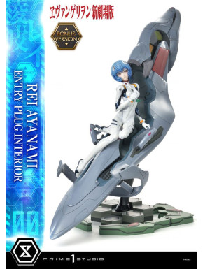 Figura Rebuild Of Evangelion 1/4 Rei Ayanami Bonus Version 66 Cm