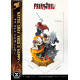 Figura Fairy Tail 1/6 Natsu, Gray, Erza, Happy Deluxe Bonus Version 57 Cm