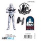 Set pegatinas Star Wars x2