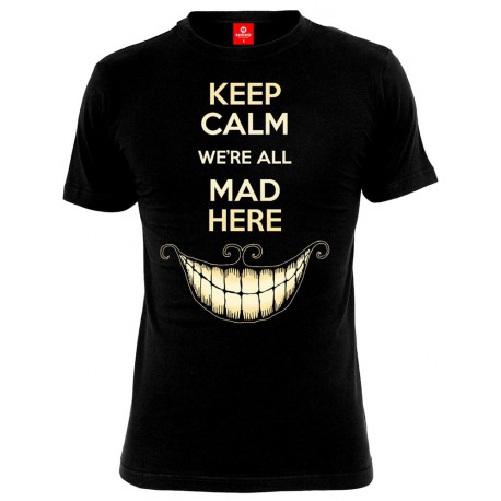 T-shirt Keep Calm Alice in Wonderland