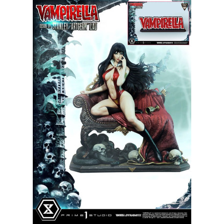 Figura Dynamite Entertainment 1/3 Vampirella Design By Stanley Artgerm Lau Bonus Version 55 Cm