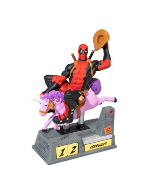 Calendario perpetuo Deadpool unicornio Marvel