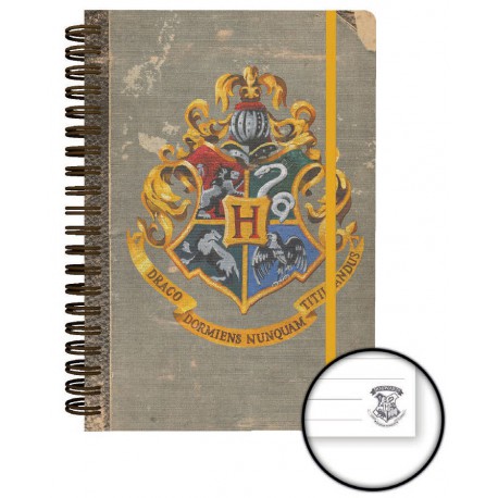 Libreta Harry Potter Hogwarts