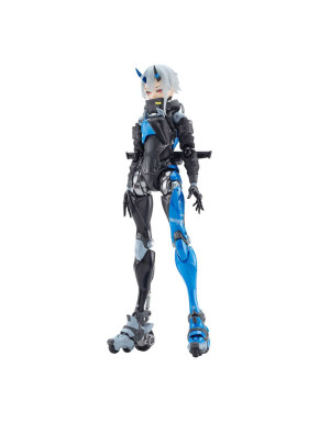 Figura Shojo-Hatsudoki Maqueta Hagane Works Diecast / Pvc Motored Cyborg Runner Ssx_155 Techno Azur 17 Cm