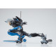 Figura Shojo-Hatsudoki Maqueta Hagane Works Diecast / Pvc Motored Cyborg Runner Ssx_155 Techno Azur 17 Cm