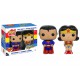 Funko Pop! Salero y pimentero Superman y Wonder Woman