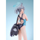 Figura Blue Archive Pvc 1/7 Shiroko Sunaookami 25 Cm