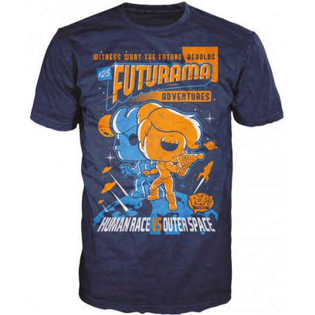 Camiseta Funko Pop Futurama Poster