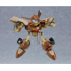 Hao Taikei Ryu Knight Moderoid Plastic Model Kit Collection Series: 3 Hayatmaru & Delingar 10 Cm