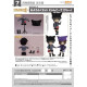 Figura Original Character Accesorios Para Las Figuras Nendoroid Doll Outfit Set: Cat-Themed Outfit (Gray)