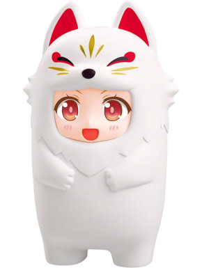 Figura Nendoroid More Accesorios Para Las Figuras Nendoroid Kigurumi Face Parts Case White Kitsune 10 Cm