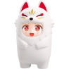 Figura Nendoroid More Accesorios Para Las Figuras Nendoroid Kigurumi Face Parts Case White Kitsune 10 Cm