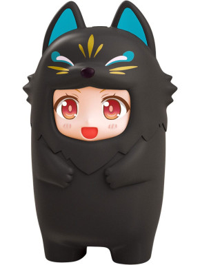 Figura Nendoroid More Accesorios Para Las Figuras Nendoroid Kigurumi Face Parts Case Black Kitsune 10 Cm