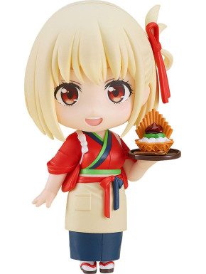 Figura Lycoris Recoil Nendoroid Chisato Nishikigi: Cafe Lycoreco Uniform Ver. 10 Cm