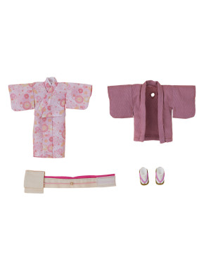 Figura Original Character Accesorios Para Las Figuras Nendoroid Doll Outfit Set: Kimono - Girl (Pink)