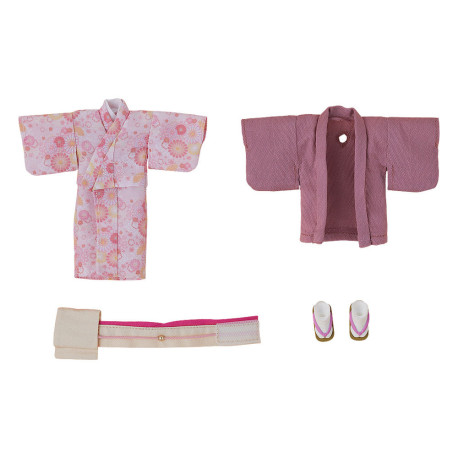 Figura Original Character Accesorios Para Las Figuras Nendoroid Doll Outfit Set: Kimono - Girl (Pink)