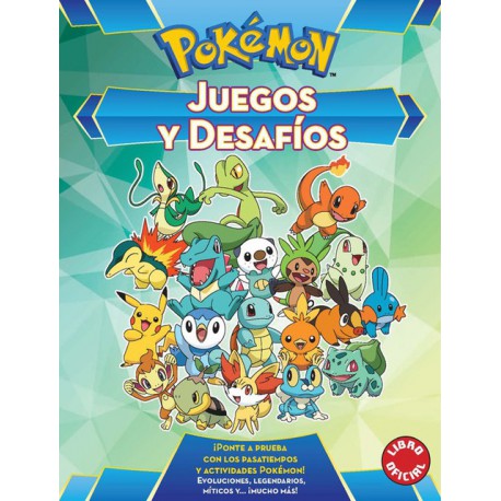 Libro Juegos y Desafíos Pokémon