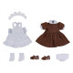 Figura Original Character Accesorios Para Las Figuras Nendoroid Doll Outfit Set: Maid Outfit Mini (Brown)