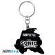 Keychain rubber Sonic Running