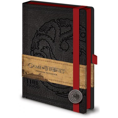 Juego de Tronos Libreta Premium A5 Targaryen