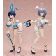 Figura Shinobi Master Senran Kagura: New Link Pvc 1/4 Yozakura: Bare Leg Bunny Ver. 38 Cm