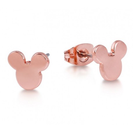 Pendientes oro rosa Mickey Mouse Disney