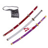 Katana en bambou Zoro + ceinture GRATUITE