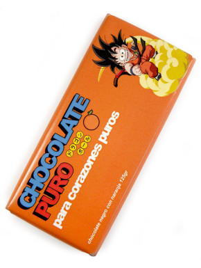 Chocolat à l'orange Dragon Ball Goku