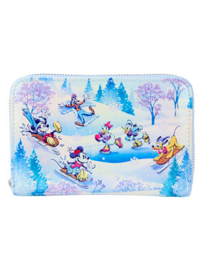 Cartera Loungefly Mickey y amigos en paraíso invernal