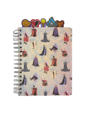 Cuaderno A5 Loungefly Villanas Disney