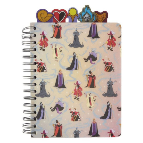 Cuaderno A5 Loungefly Villanas Disney