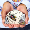 Loungefly Pin colecionável Mickey e amigos