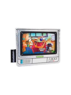 Tarjetero Loungefly TV Retro triple lenticular Shows de Nickelodeon