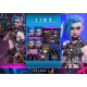 Figura 1:6 Jinx 27cm Arcane Hot Toys