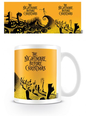 Mug Cauchemar avant Noël - Cimetière