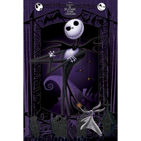 Poster, Jack Nightmare Before Christmas