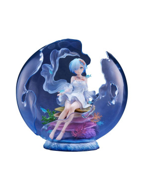 Figura Re:Zero Starting Life In Another World 1/7 Rem Aqua Orb Ver. 25 Cm