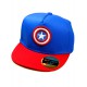 Boné infantil Capitão América escudo Marvel