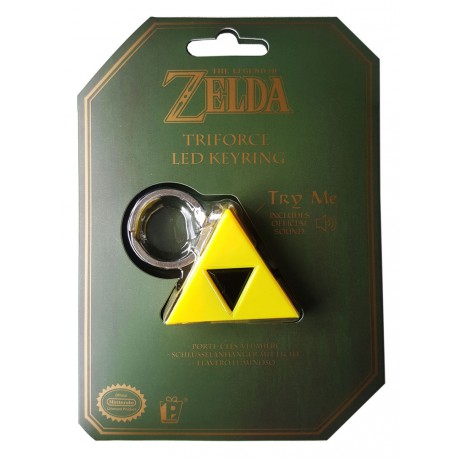 Keychain Trifuerza Sound and Lighting Zelda