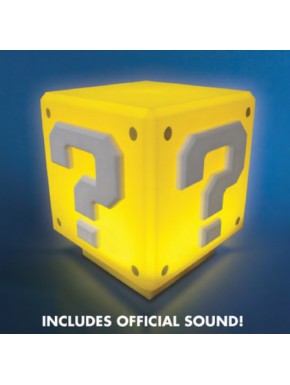 Lamp Super Mario Question mark with Sound