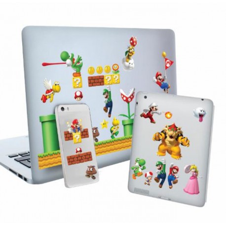 Set pegatinas Vinilo Super Mario