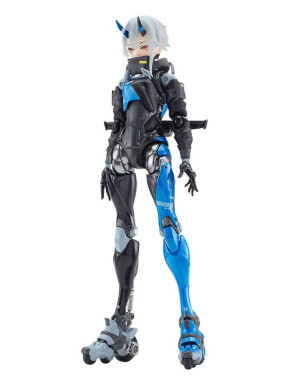 Figura Shojo-Hatsudoki Maqueta Hagane Works Diecast / Pvc Motored Cyborg Runner Ssx_155 Techno Azur 17 Cm