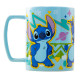 Taza con funda de peluche Cara Stitch 440 ml